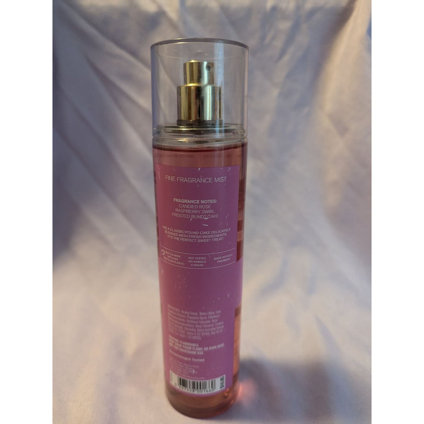 Sweet Petal Pound Cake Fine Fragrance Mist By Bath & Body Works 8 Fl Oz
