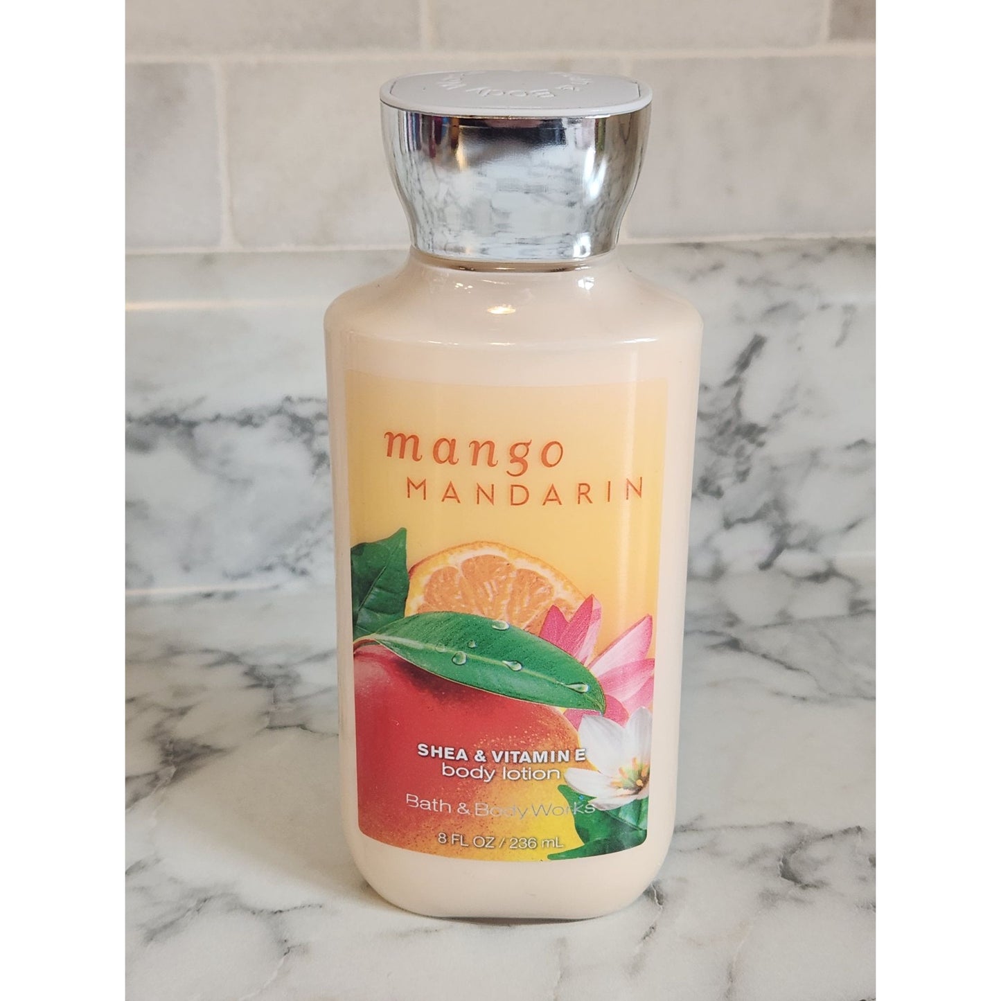 Bath & Body Works Mango Mandarin Shea & Vitamin E Body Lotion 8 Fl Oz