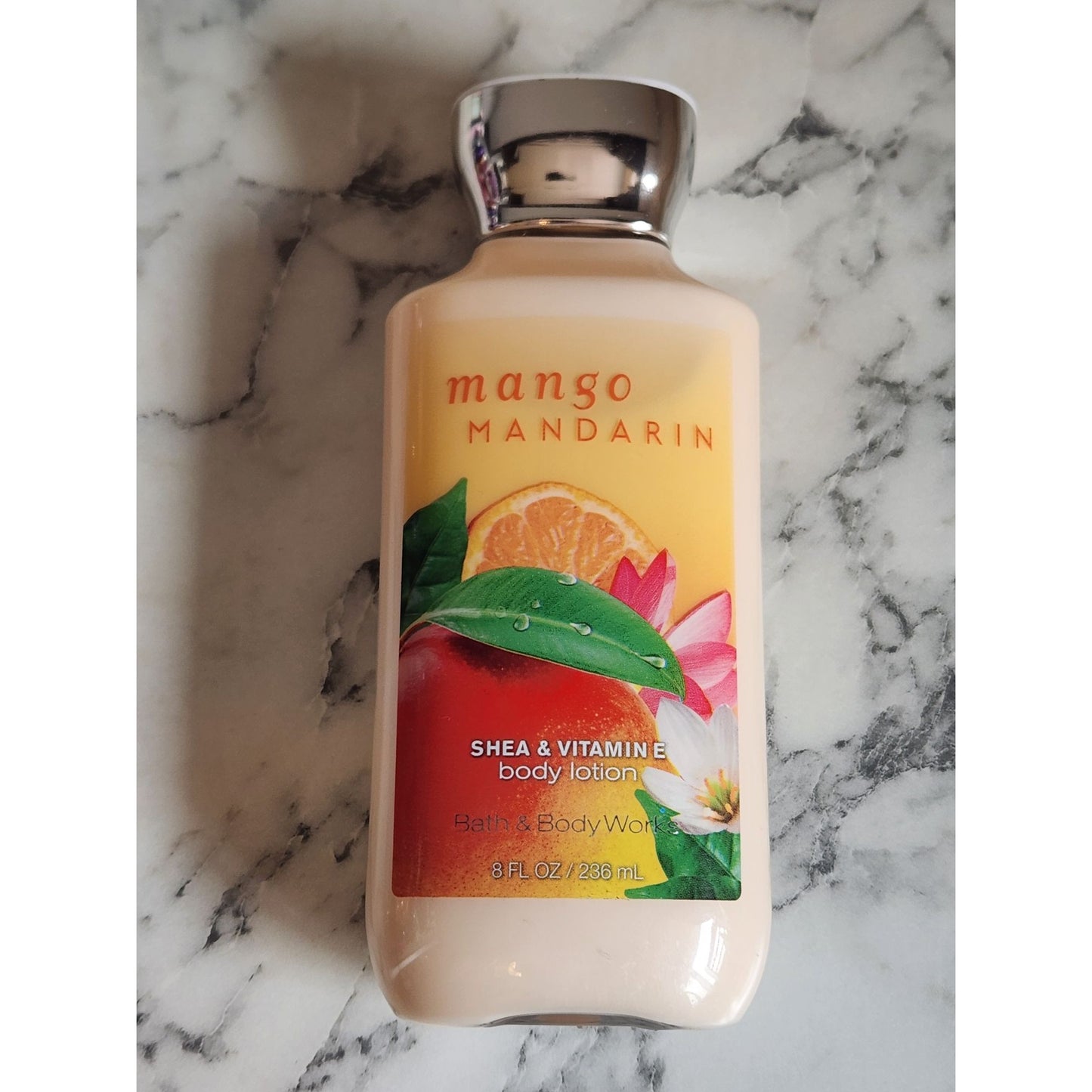 Bath & Body Works Mango Mandarin Shea & Vitamin E Body Lotion 8 Fl Oz