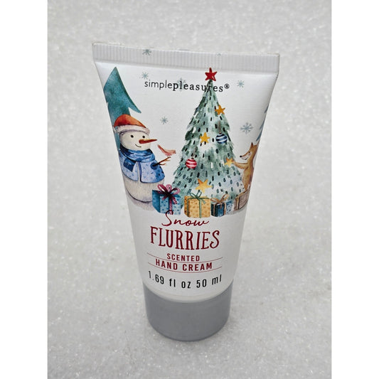 Simple Pleasures Snow Flurries Scented Hand Cream 1.69 Oz Nourishing Skin Care