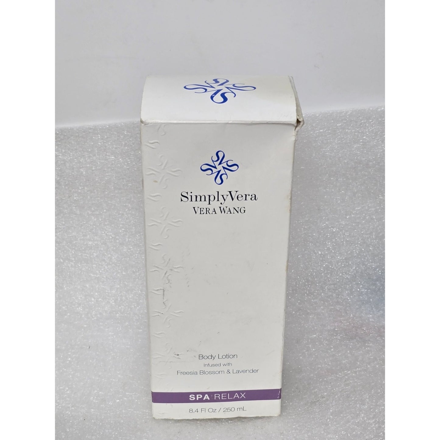 Simply Vera Vera Wang Spa Relax Body Lotion Freesia Blossom & Lavender 8.4 Fl Oz
