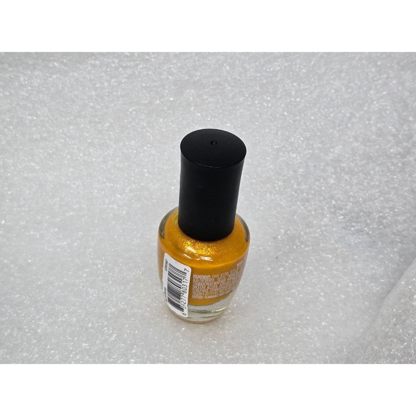 Sassy + Chic Yellow Gold Nail Polish #906 Smooth Finish Vibrant Long-Lasting Color
