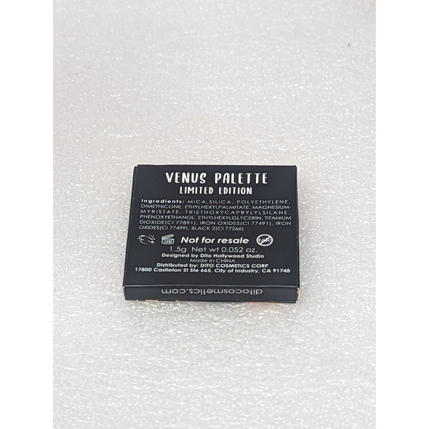 Dito Venus Palette Eyeshadow Single Ganymede Deep Purple 1.5 g Travel Size