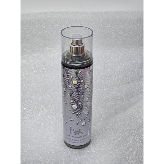 Bath & Body Works Ballet Nights Fine Fragrance Mist Spray 8 Fl Oz/236 mL