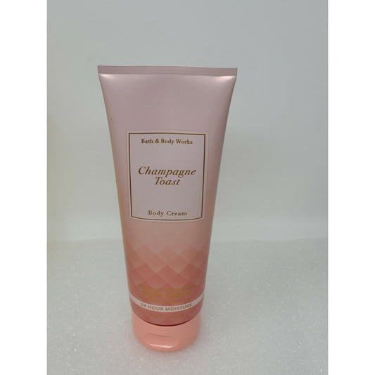 Bath & Body Works Body Cream 24 Hour Ultra Shea Lotion Champagne Toast 8 OZ