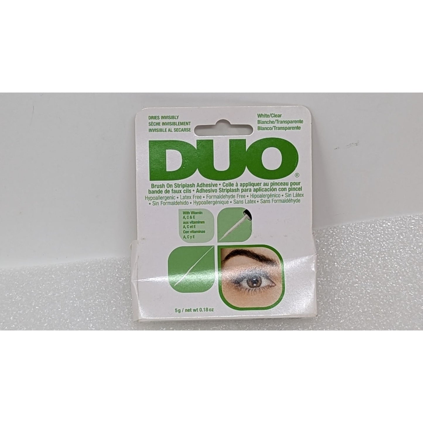 DUO Brush On Striplash Adhesive 5g White / Clear