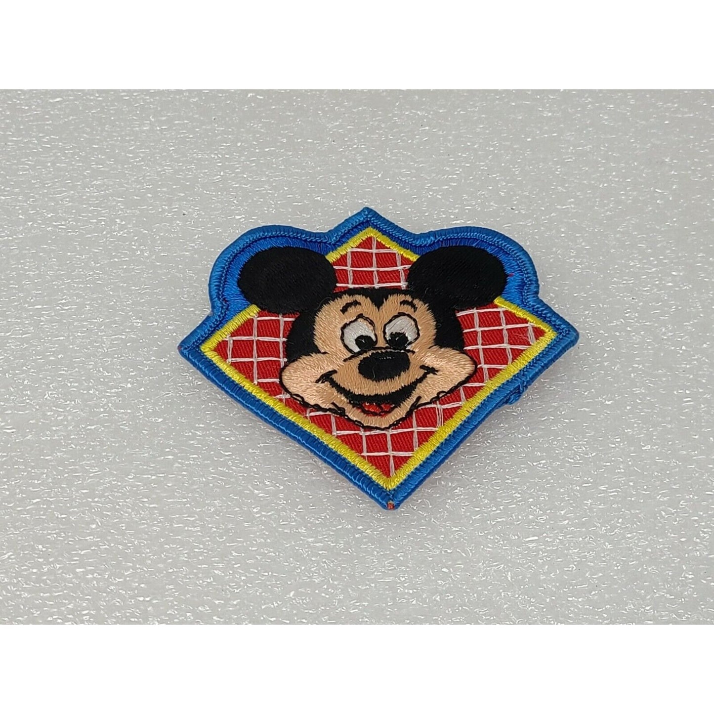 Vintage Walt Disney Mickey Mouse Embroidered Patch