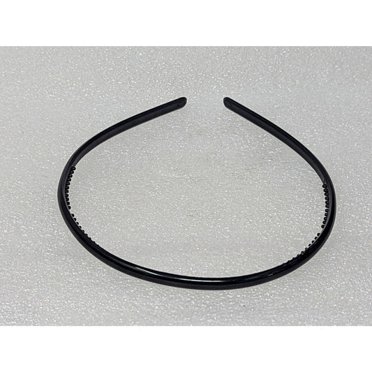 Black Plastic Hair Headband