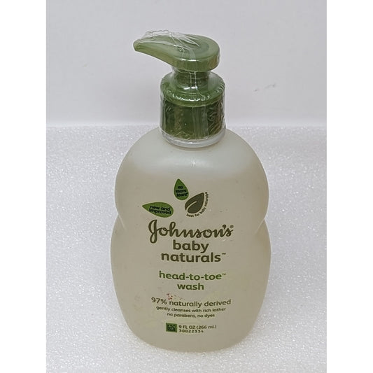 Johnson’s Baby Naturals Head-To-Toe Wash 9 oz