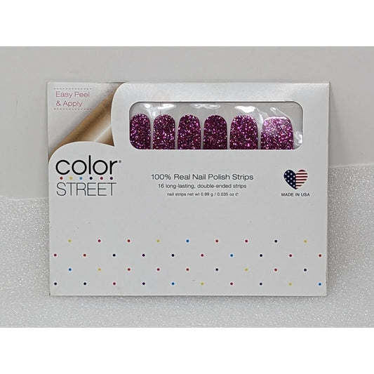 Color Street Nail Polish Strips Fiji Fuchsia Retired