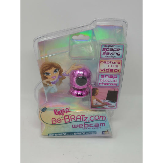 Kids Webcam USB Bratz Be-Bratz.com Girls Webcam USB PC Camera Pink