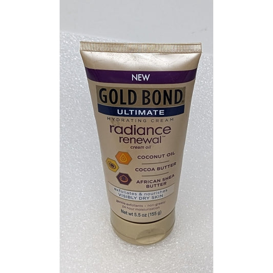 Gold Bond Ultimate Radiance Renewal Hydrating Cream Coconut Oil Cocoa Butter