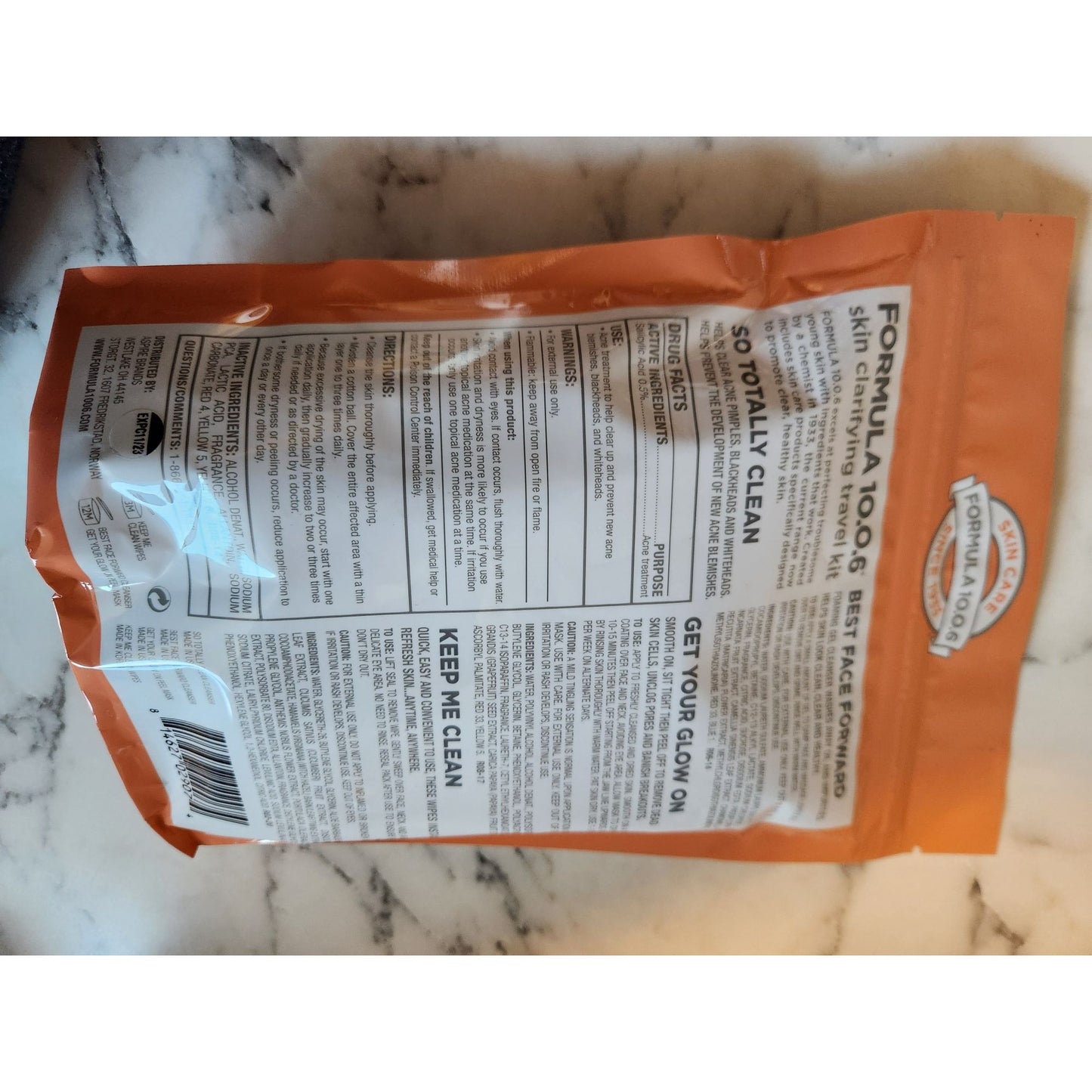 Formula 10.0.6 Clean Getaway Skin Clarifying Travel Kit