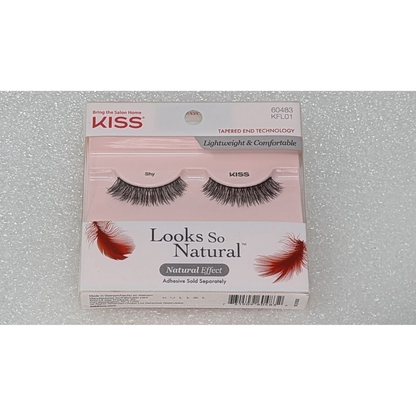 Kiss Looks So Natural Shy Eyelashes  Lightweight & Comfortable False Lashes