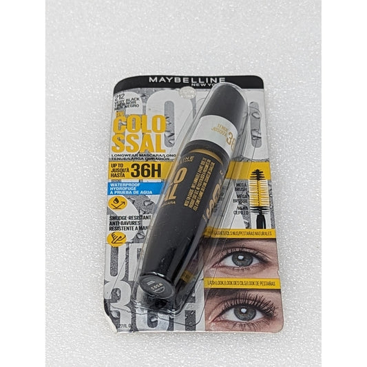 Maybelline The Colossal Longwear Waterproof Mascara 212 Very Black