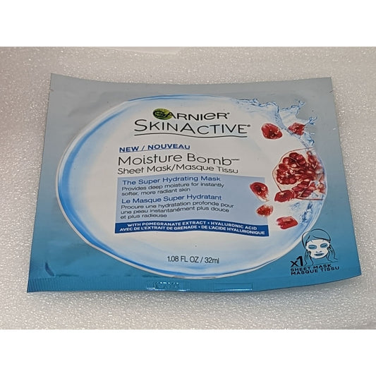 Garnier SkinActive Moisture Bomb Sheet Mask Pomegranate