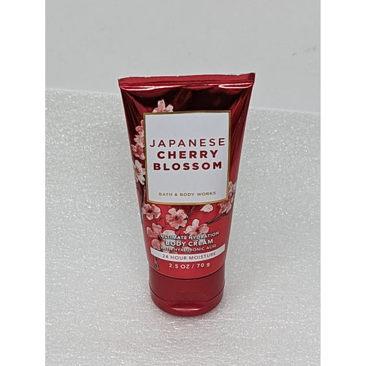 Bath & Body Works Japanese Cherry Blossom Body Cream 2.5 oz Travel Size