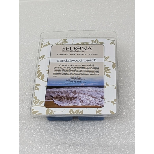 Sedona Sandalwood Beach Scented Wax Warmer Cubes