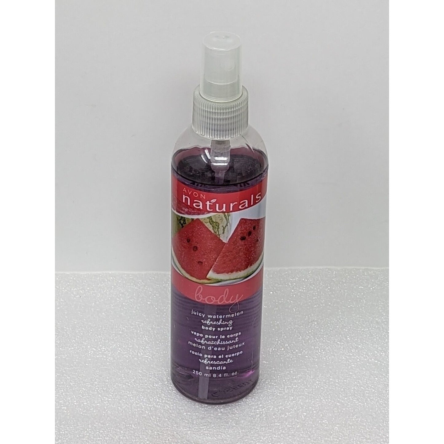 Avon Naturals Refreshing Juicy Watermelon Body Spray 8.4 oz