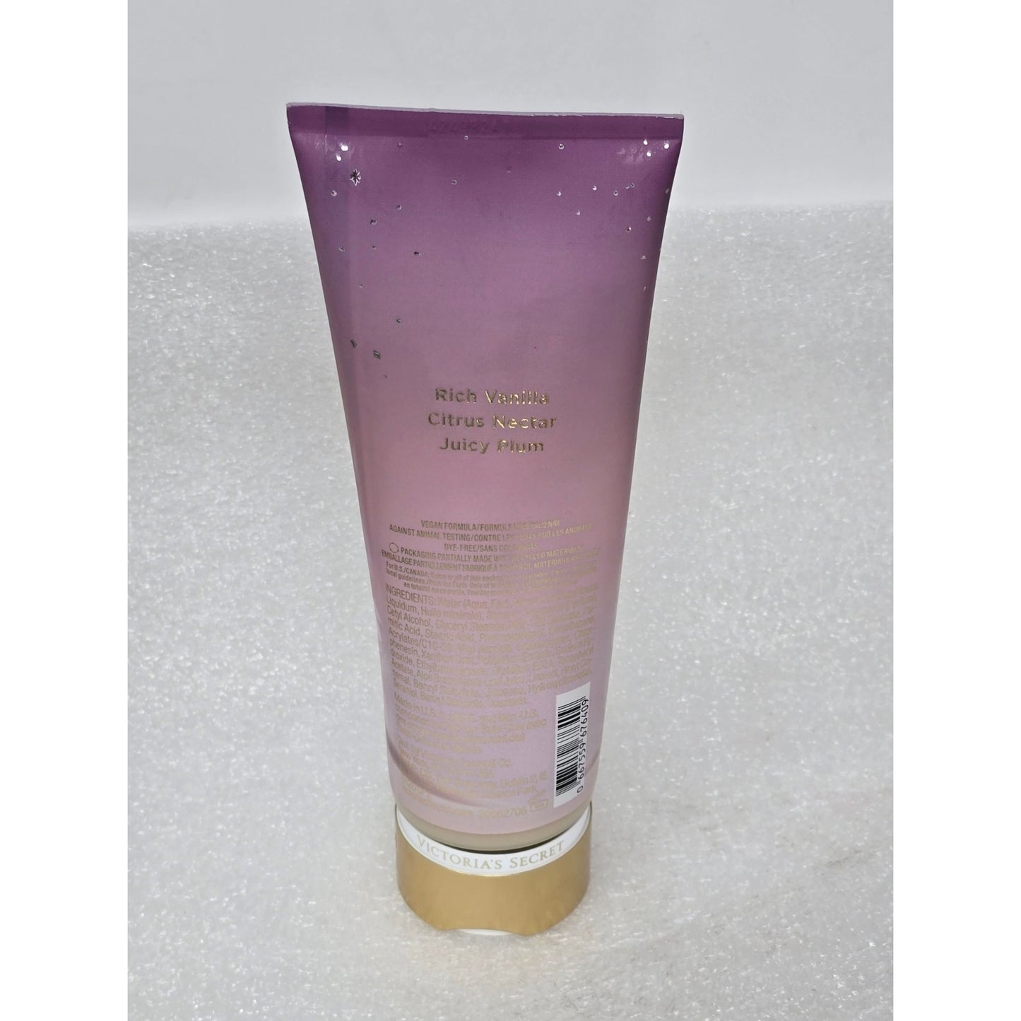 Victorias' Secret Vanilla Dusk Fragrance Lotion Rich Citrus Nectar Juicy Plum