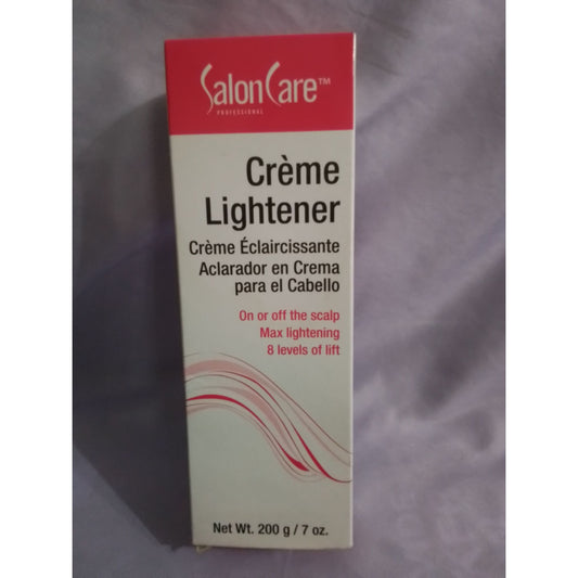 Salon Care Crème Lightener 7 Oz Hair Bleach
