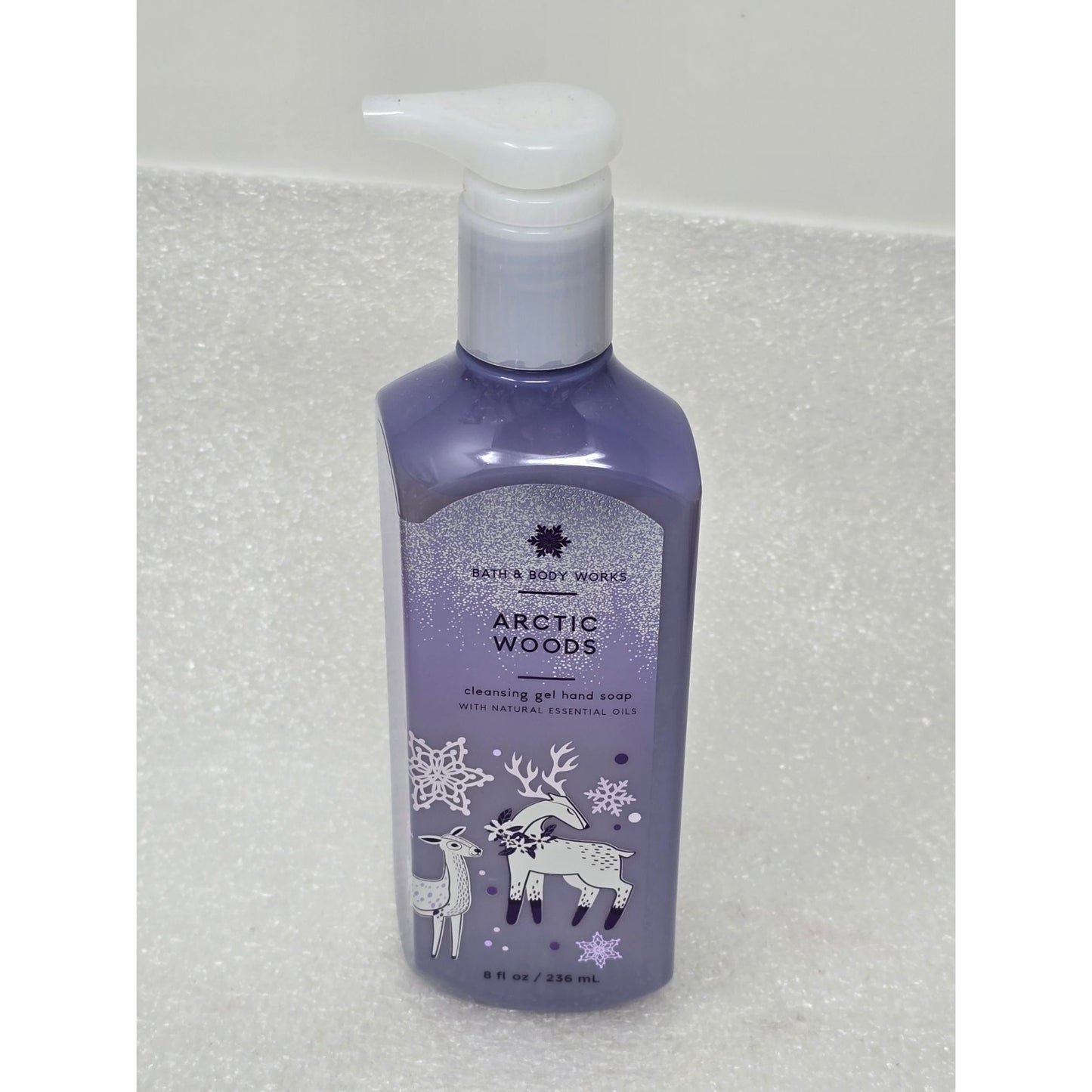 Bath & Body Works Arctic Woods Cleansing Gel Hand Soap 8 Fl Oz