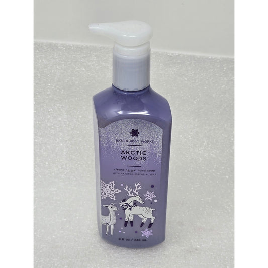Bath & Body Works Arctic Woods Cleansing Gel Hand Soap 8 Fl Oz