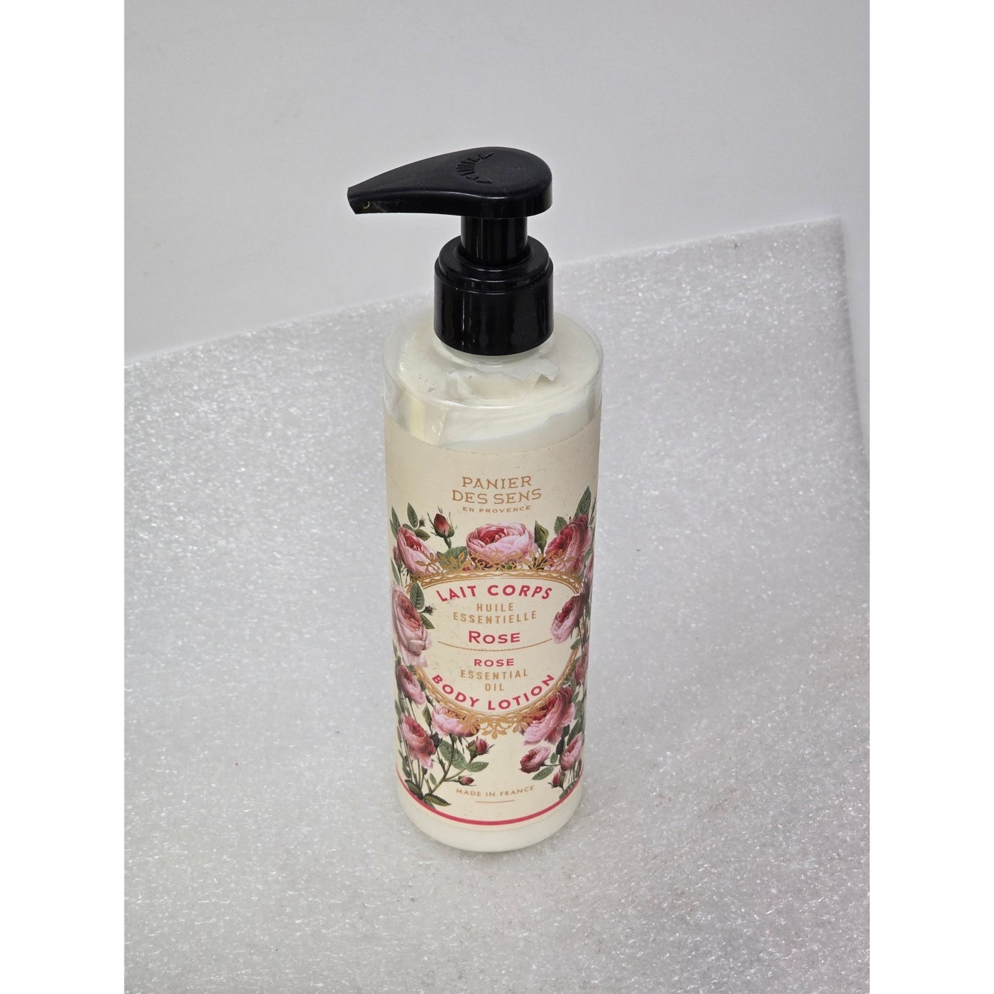 Panier Des Sens Rose Essential Oil Body Lotion 250ml 8.4 oz Made In France