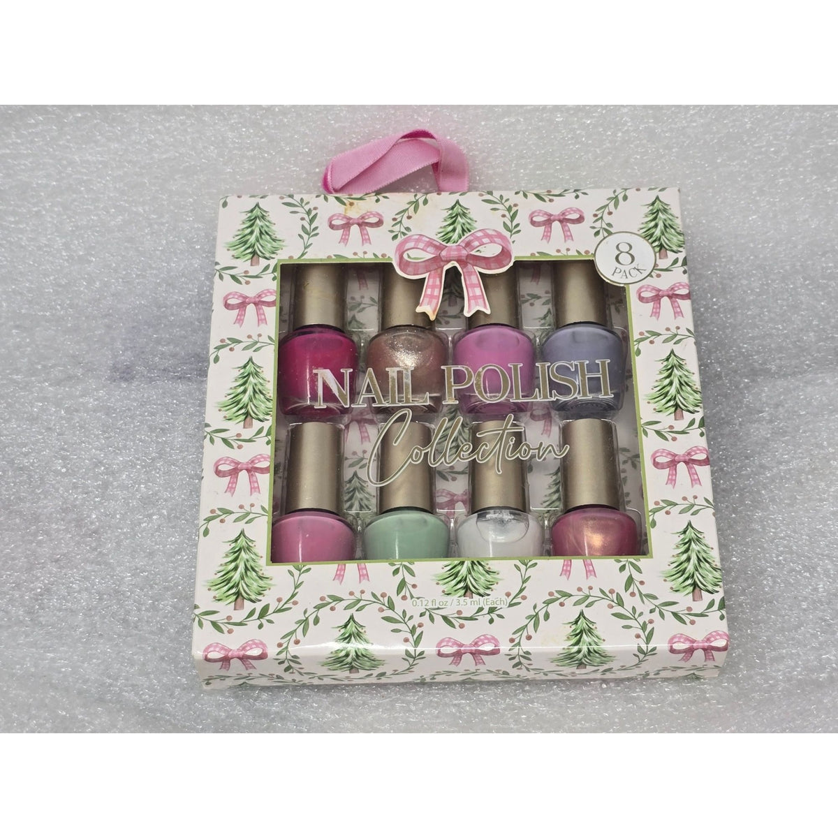 Enchante Nail Polish Collection Gift Set 8-Pack Assorted Colors