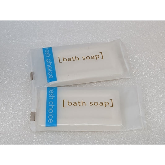 Lot of 2 Fresh Choice Bath Soap Travel Size