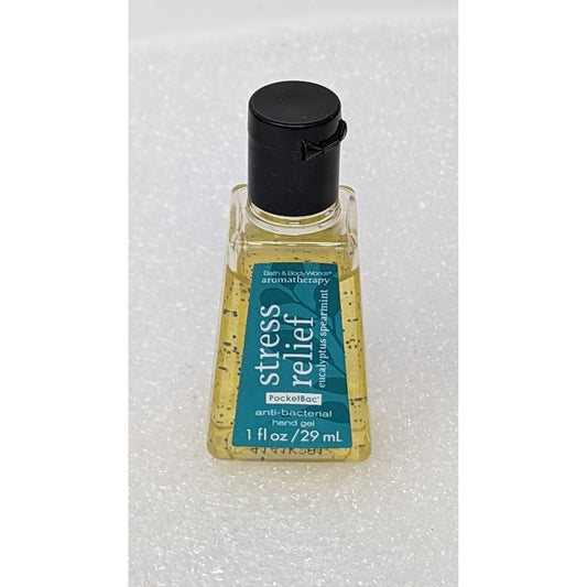 Bath Body Works Pocketbac Stress Relief Eucalyptus Spearmint Hand Sanitizer Gel