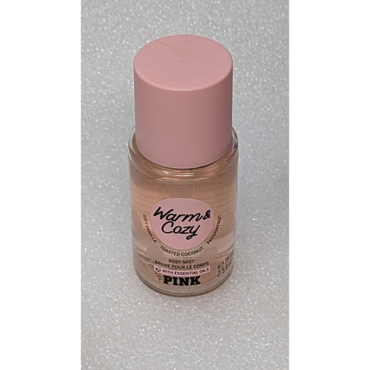 Victoria's Secret Pink Warm Cozy Body Mist Toasted Coconut Passionfruit Vanilla