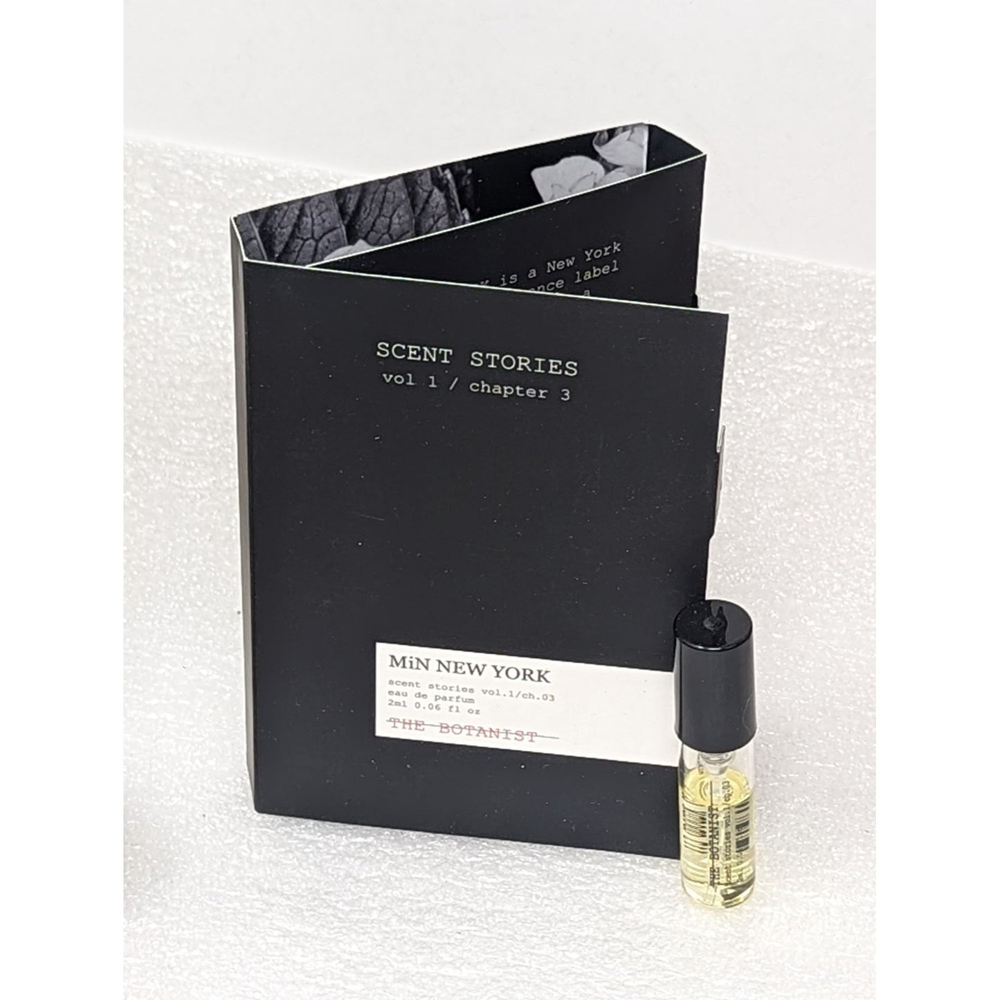 Min New York Scent Stories Vol.1/Ch.03 The Botanist Perfume Sample .06 oz Parfum