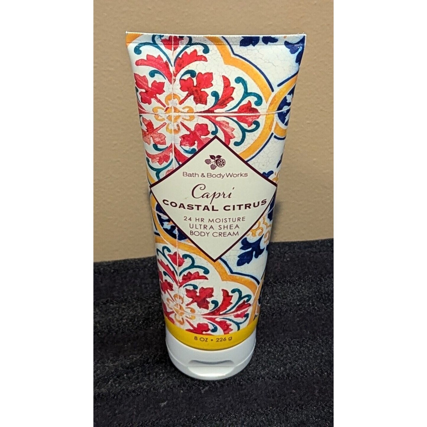 Bath & Body Works Capri Coastal Citrus Ultra Shea Body Cream 8 oz Moisturize