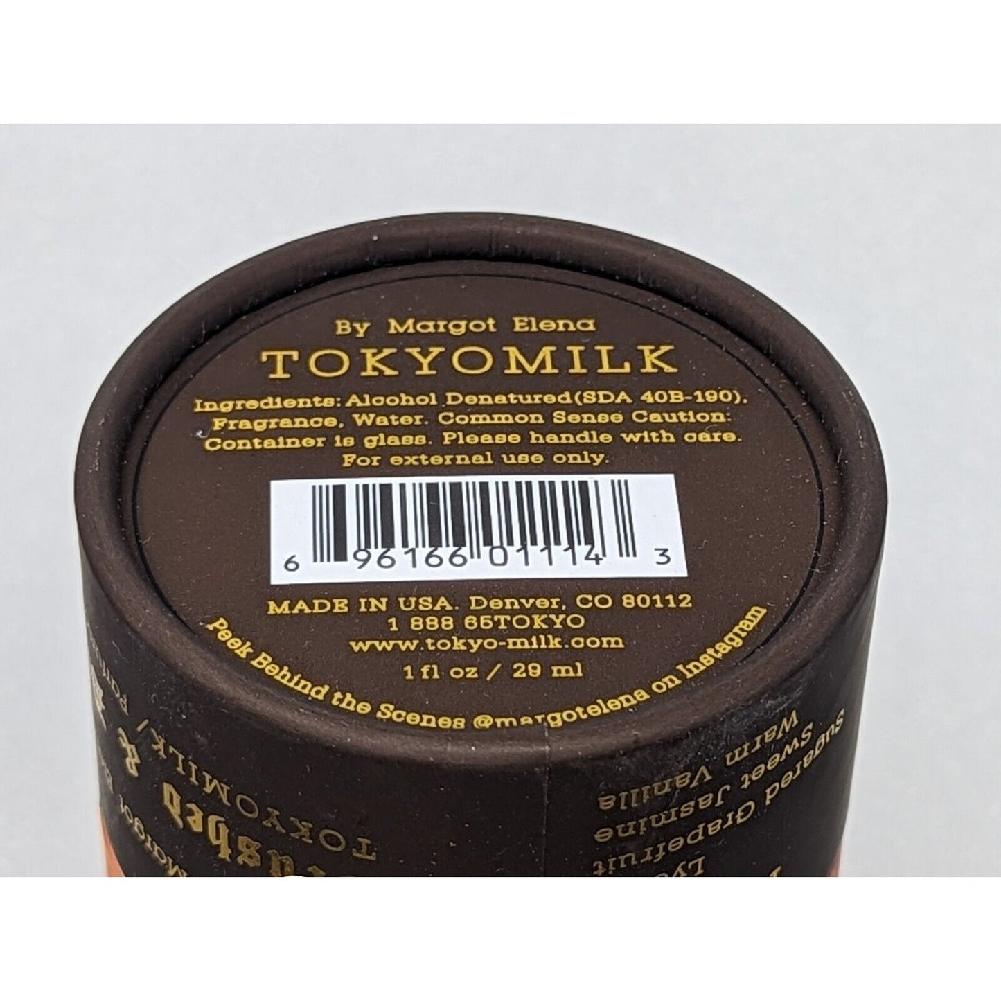 Tokyo Milk Perfume No. 09 Kabuki Sugared Grapefruit Lychee Sweet Jasmine 1 oz