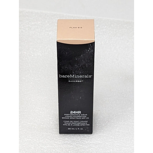 BareMinerals BarePro Performance Wear Liquid Foundation 9.5 Flax