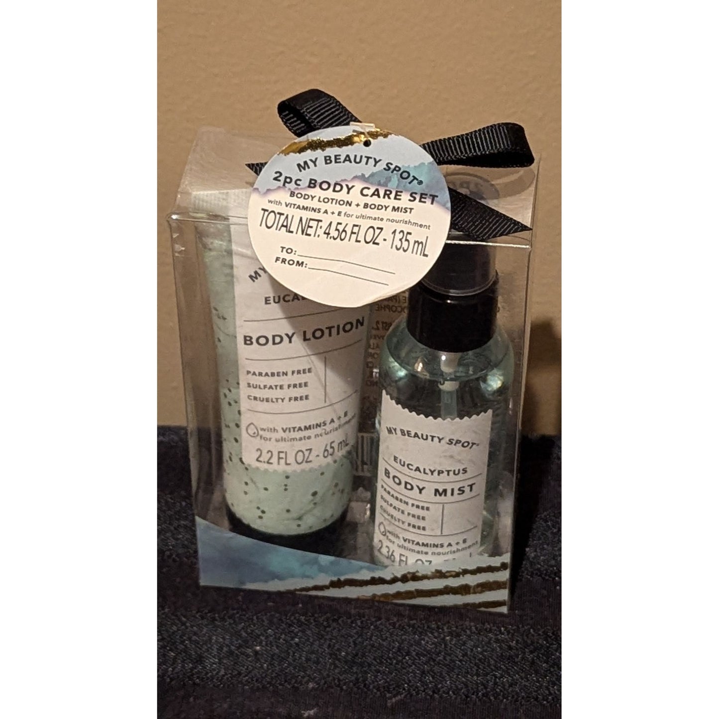 My Beauty Spot 2pc Body Care Set - Eucalyptus Body Lotion & Body Mist