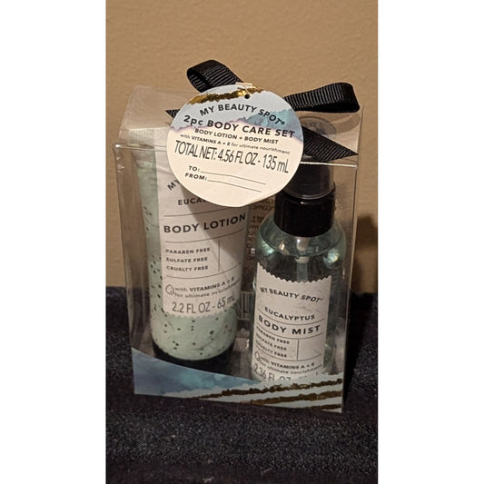 My Beauty Spot 2pc Body Care Set - Eucalyptus Body Lotion & Body Mist