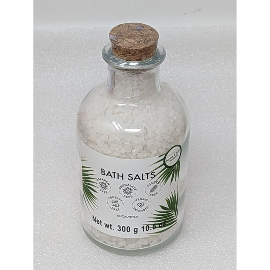 Eucalyptus Bath Salts in Glass Jar 300 g