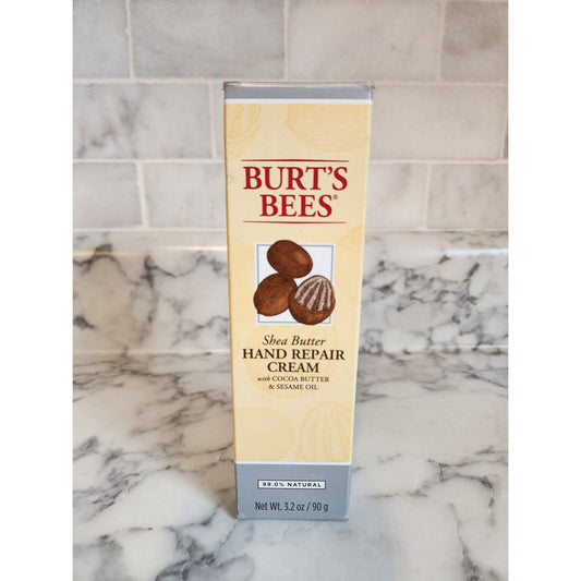 Burt's Bees Shea Butter Hand Repair Cream With Cocoa Butter & Sesame Oil 3.2 Oz