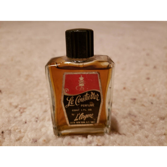 Vintage L'Argene Le Couturier Perfume 1 oz Rare