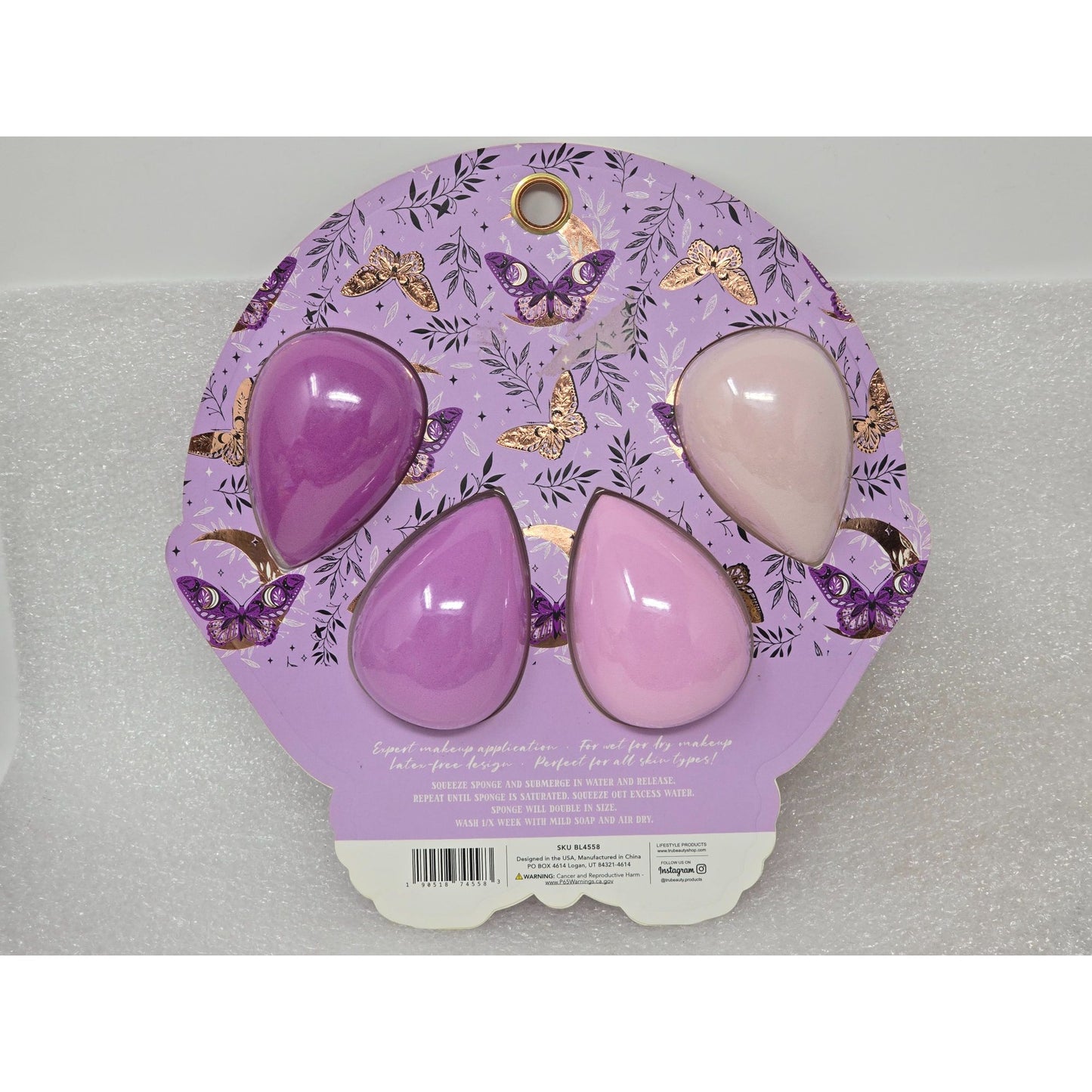 Perfecting Makeup Sponges Makeup Sponge Set With Holder