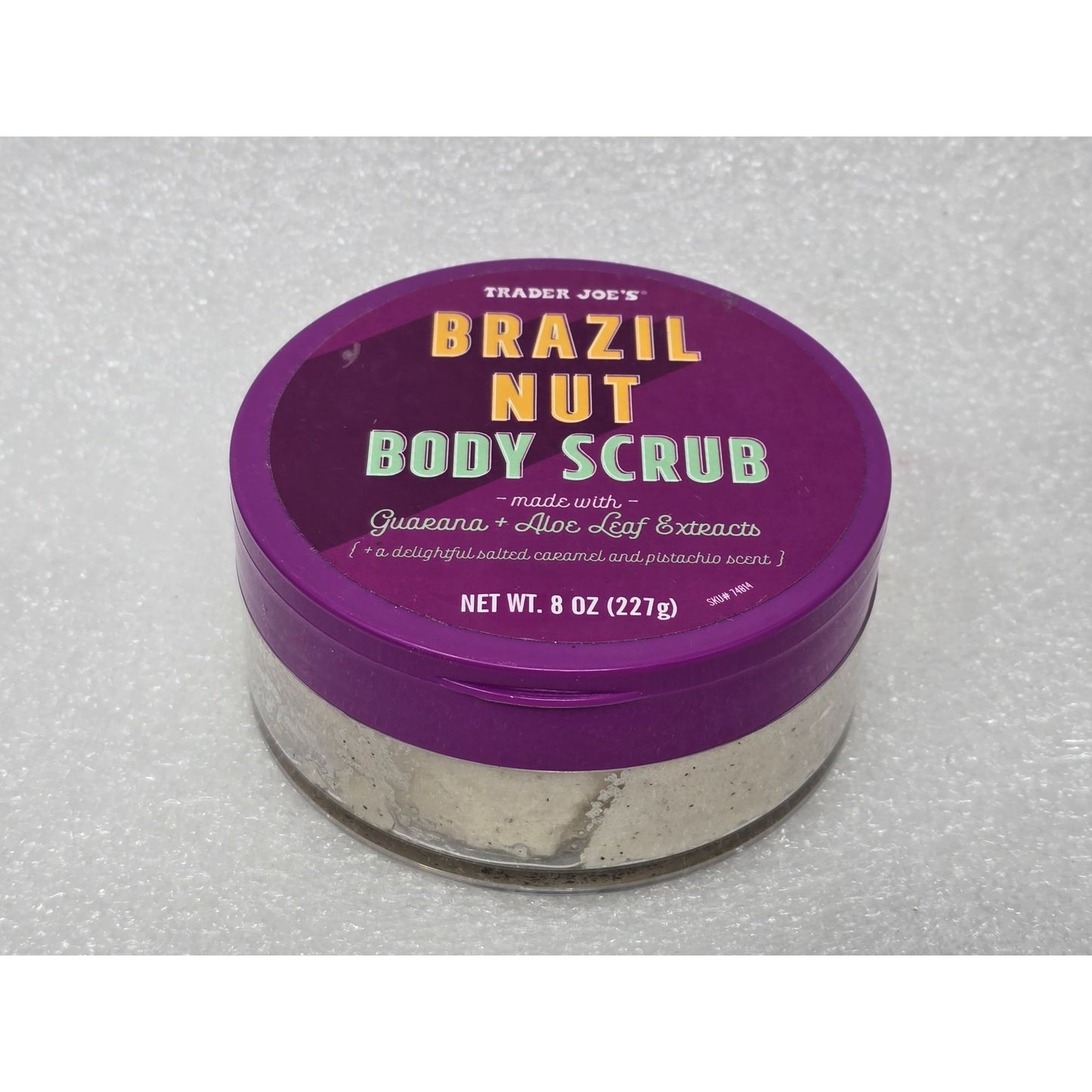 Trader Joe's Brazil Nut Body Scrub 8 Oz