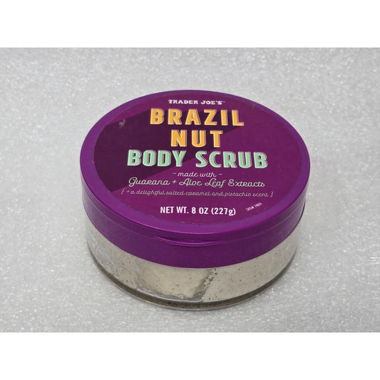 Trader Joe's Brazil Nut Body Scrub 8 Oz