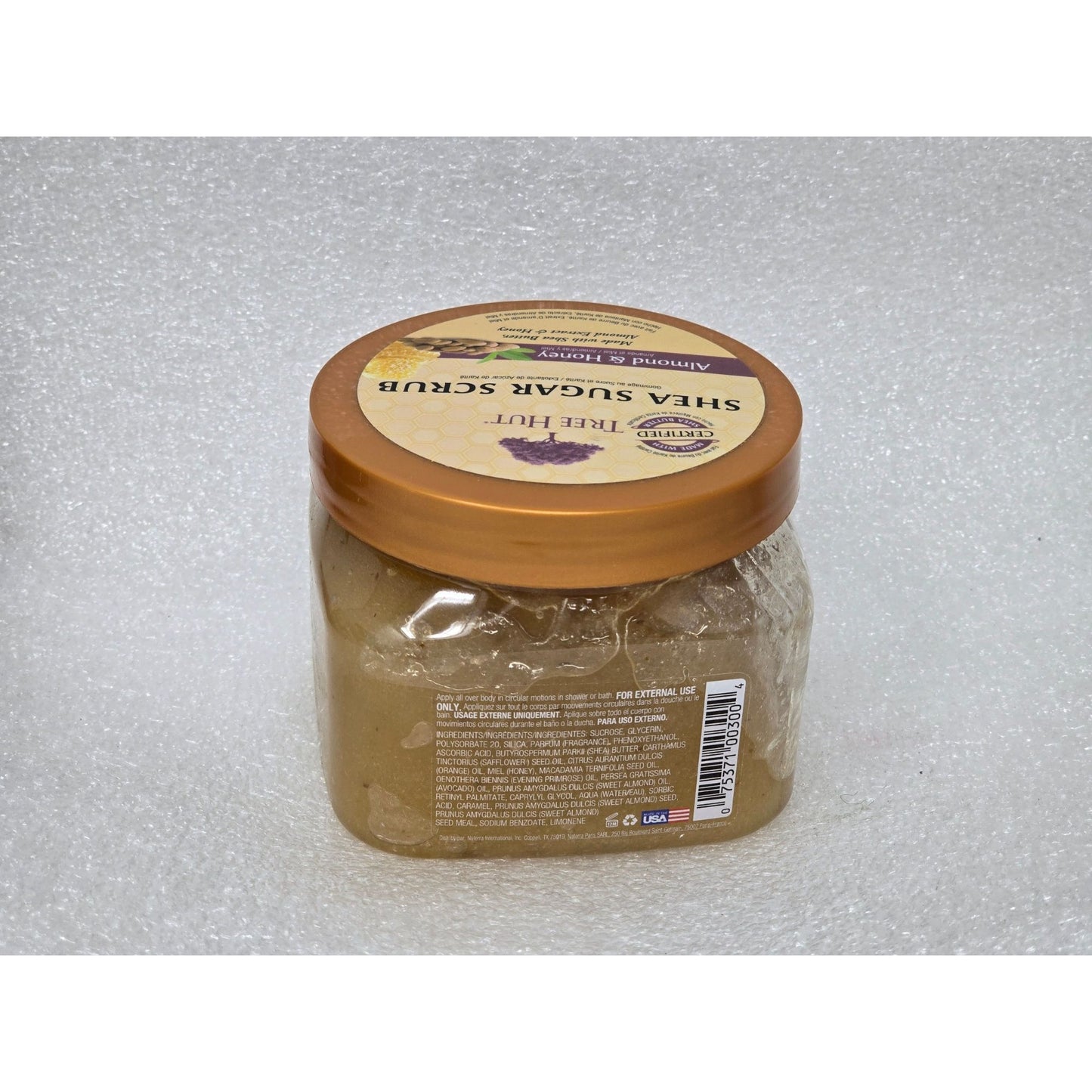Tree Hut Shea Sugar Scrub Almond & Honey 18 Oz Exfoliating & Moisturizing