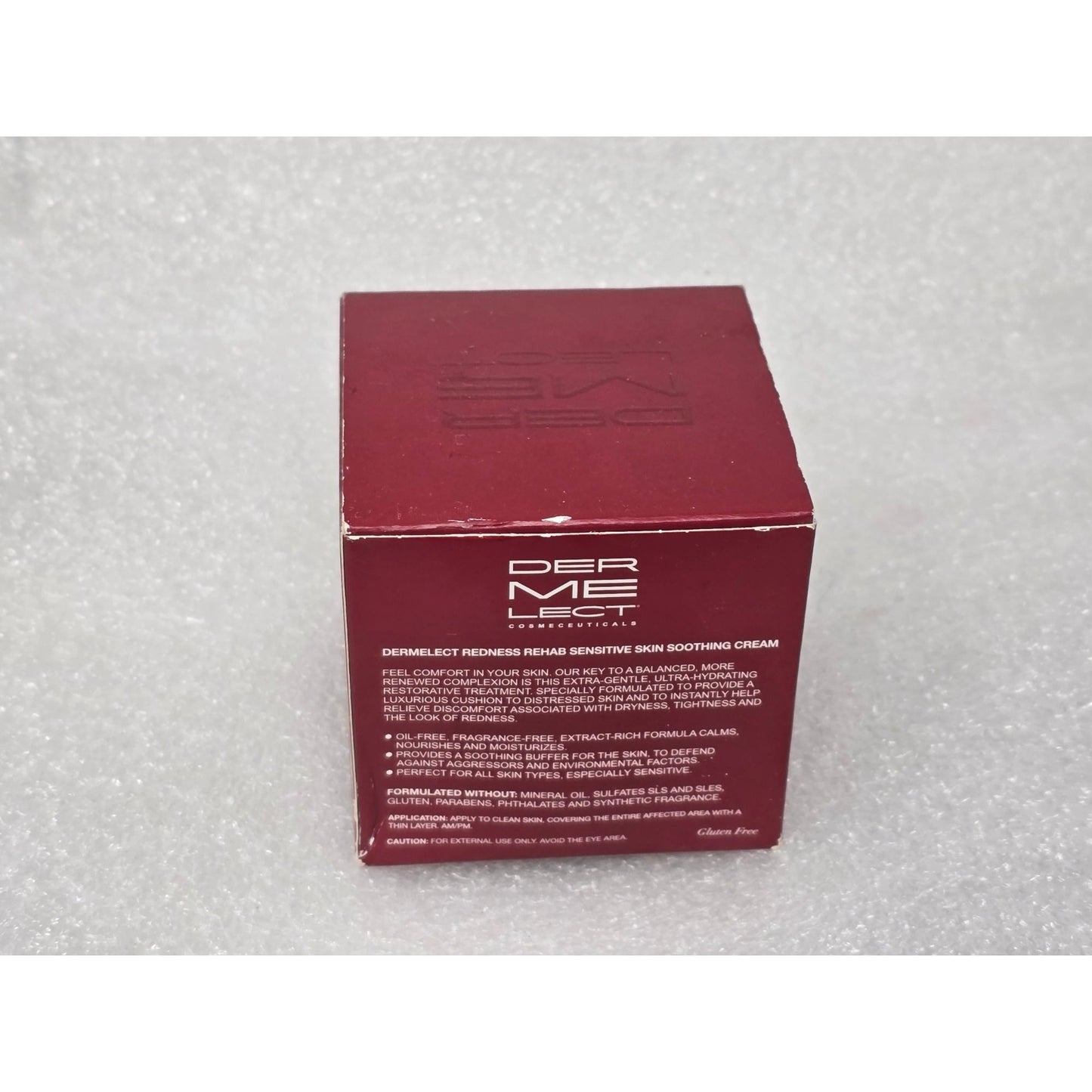 Dermelect Redness Rehab Sensitive Skin Soothing Cream 1.7 Oz Hydrating Oil-Free