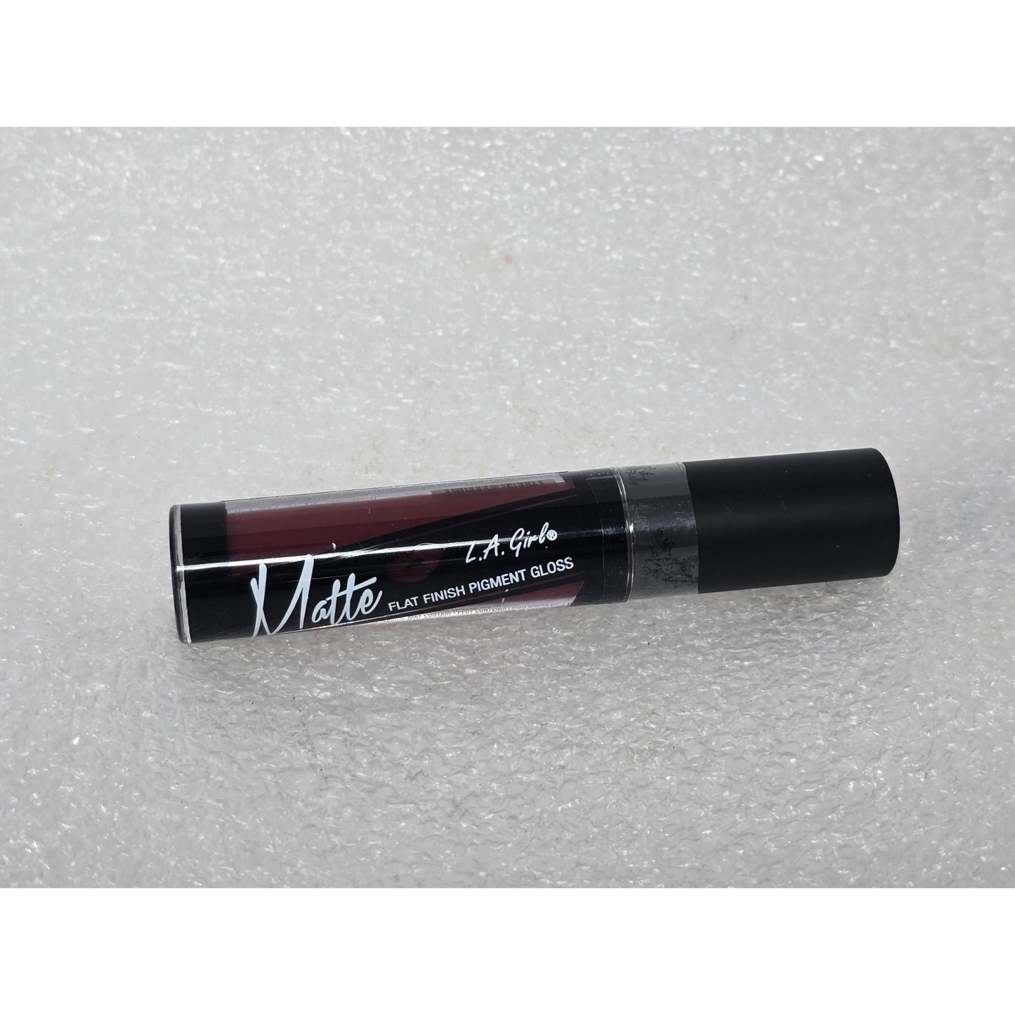 L.A. Girl Matte Flat Finish Pigment Gloss Secret Shade 5g Long-Wearing Lip Color