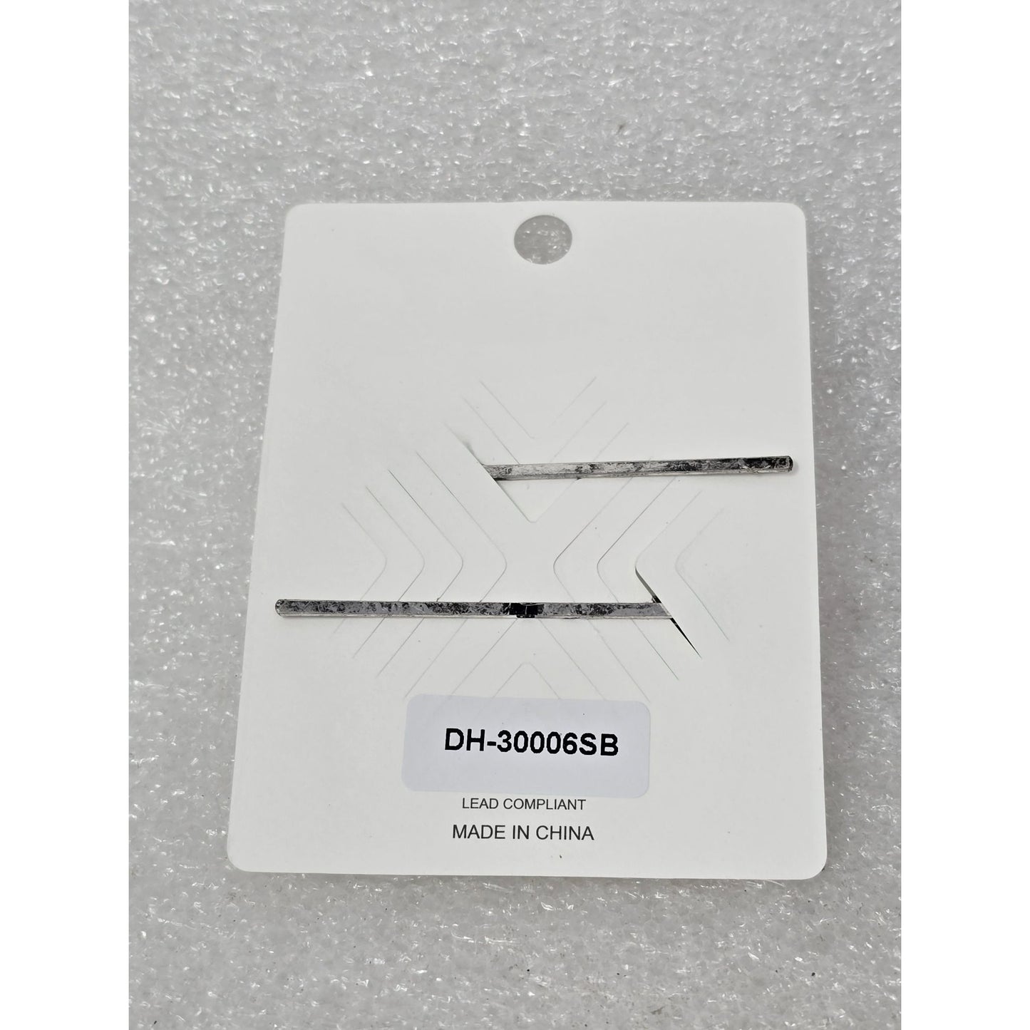 Southwestern Style Silver Tone Hair Barrettes Pins With Engraved Scroll Design