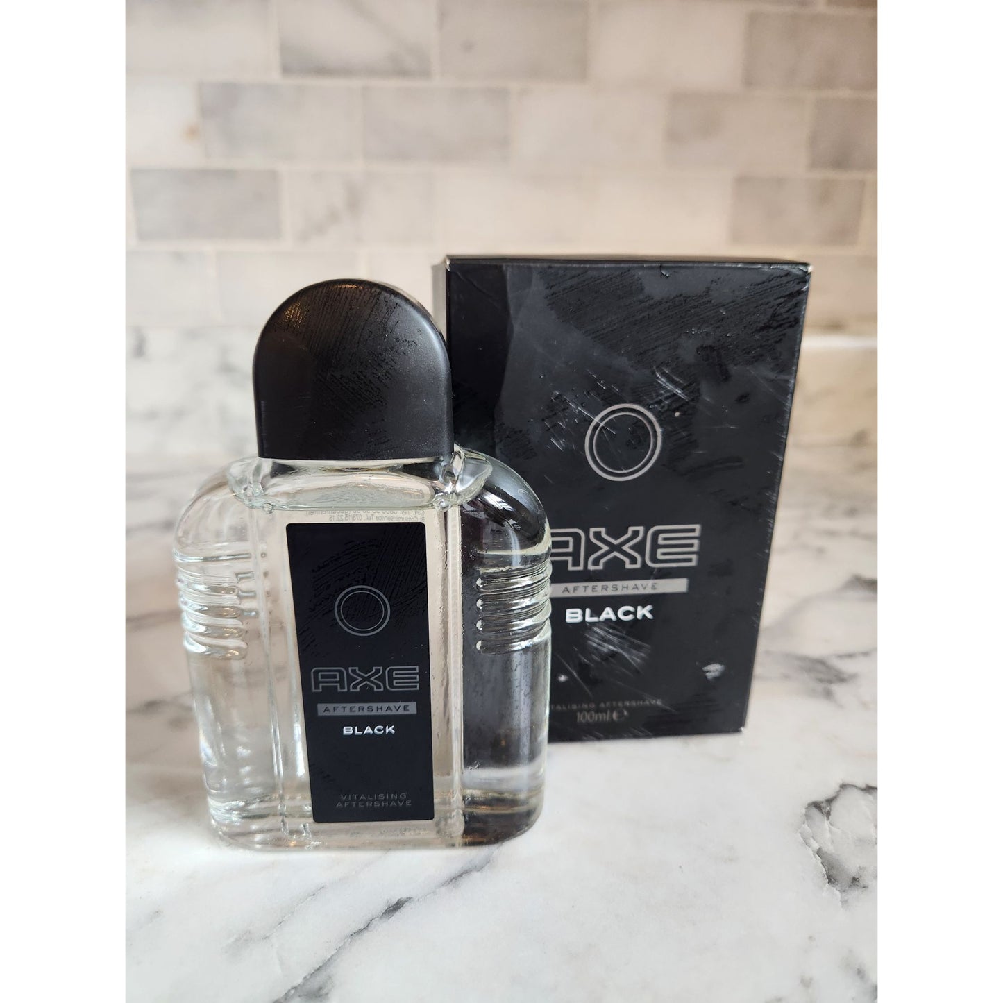 Axe Aftershave Black Vitalizing Scent 100ml Mens Fragrance