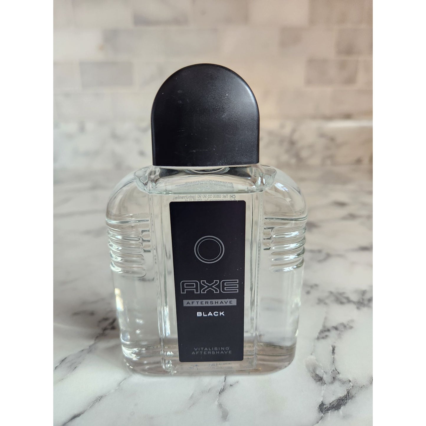 Axe Aftershave Black Vitalizing Scent 100ml Mens Fragrance